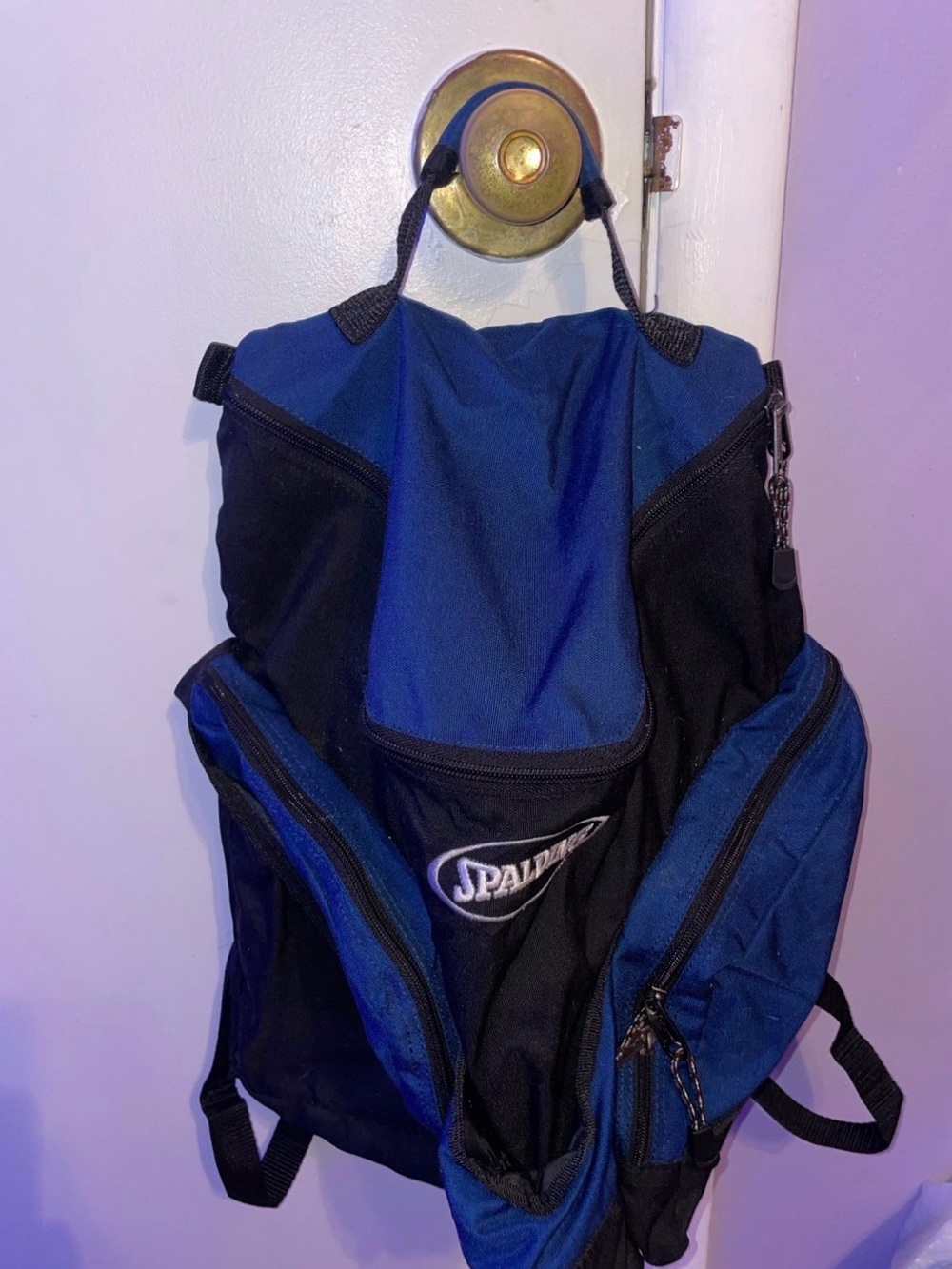 Spalding basketball Backpack with Multiple Pockets